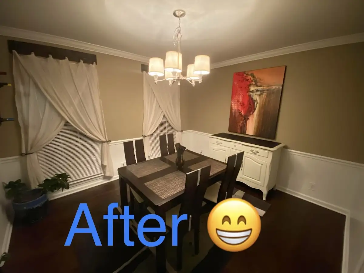 Professional dining room restoration after water damage in Crestwood