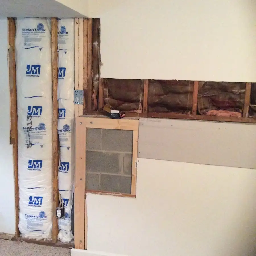 Wall insulation replacement during Odor Removal & Deodorization in Crestwood
